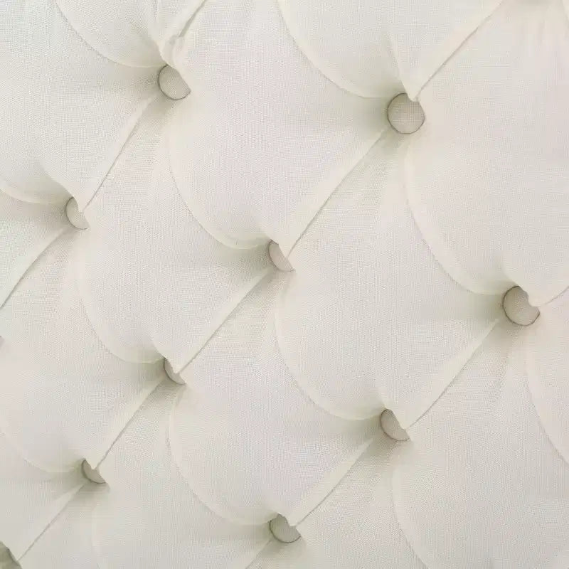 Contemporary Tufted Adjustable Upholstered Queen Headboard