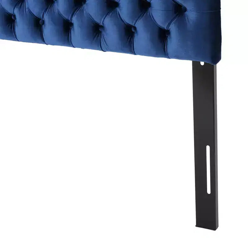 Contemporary Tufted Adjustable Upholstered Queen Headboard