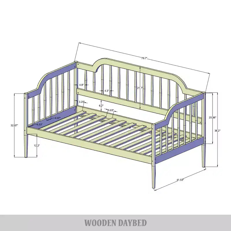 ChaletPosh Wooden Daybed