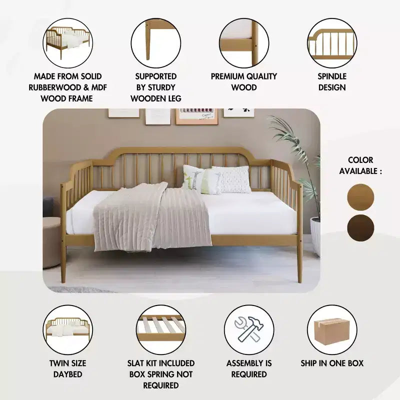 ChaletPosh Wooden Daybed