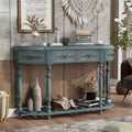 Versatile Curved Table: Modern Entryway, Living Room, 4 Drawers + Shelf