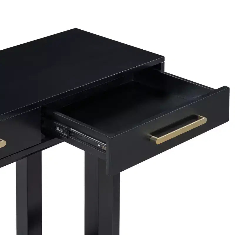 Modern Console Table with 3 Storage Drawers, 57 Extra Long Entryway Table for Entryway, Hallway, Living Room, Foyer