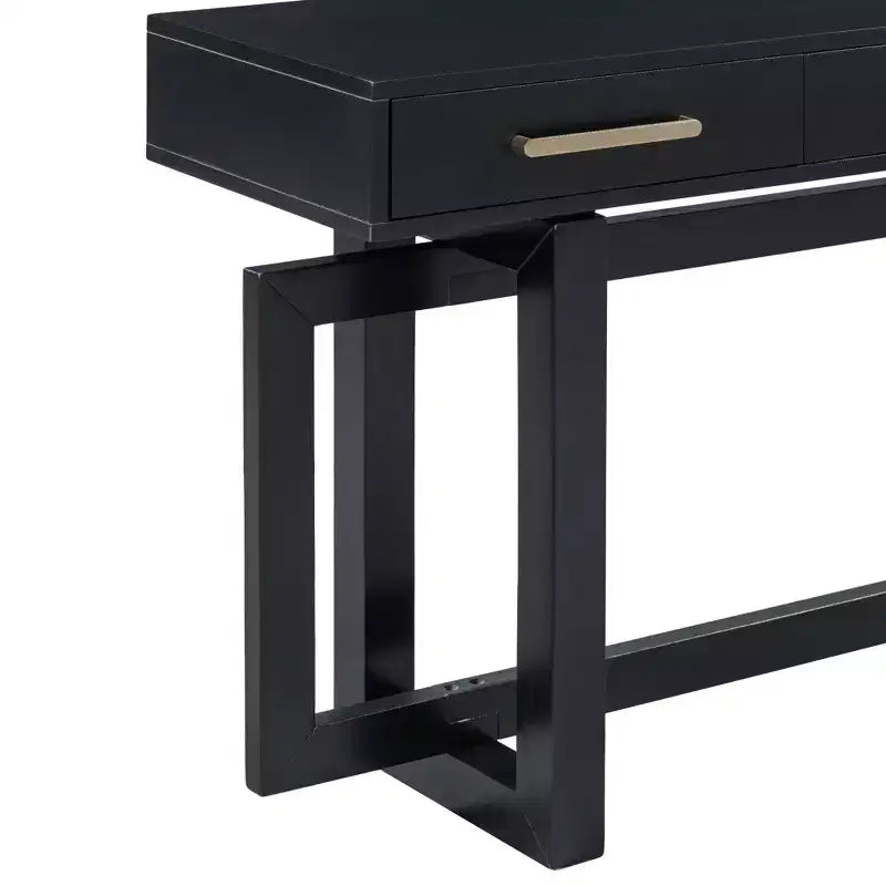Modern Console Table with 3 Storage Drawers, 57 Extra Long Entryway Table for Entryway, Hallway, Living Room, Foyer