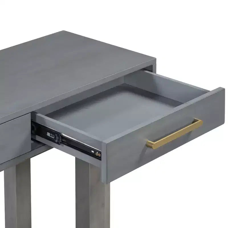 Modern Console Table with 3 Storage Drawers, 57 Extra Long Entryway Table for Entryway, Hallway, Living Room, Foyer