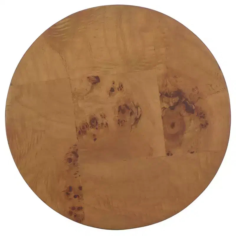 Siya Round Accent Table - ACC6611 - Brown - Safavieh