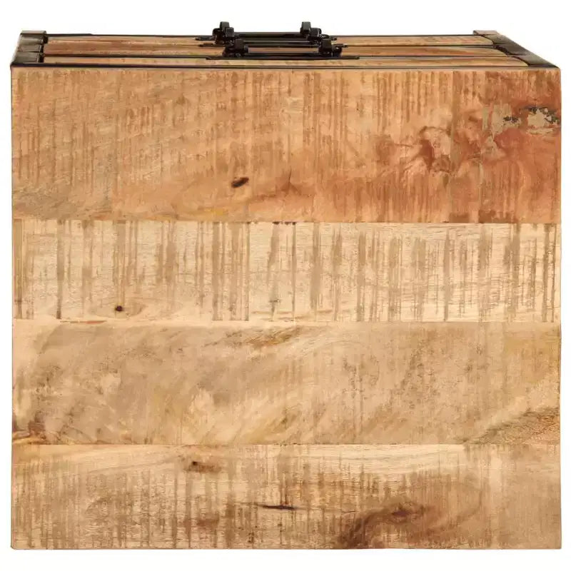 Mango Wood Bedside Cabinet, Natural Wood Color