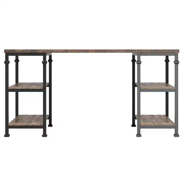 Ronay Vintage Industrial Storage Desk - iNSPIRE Q