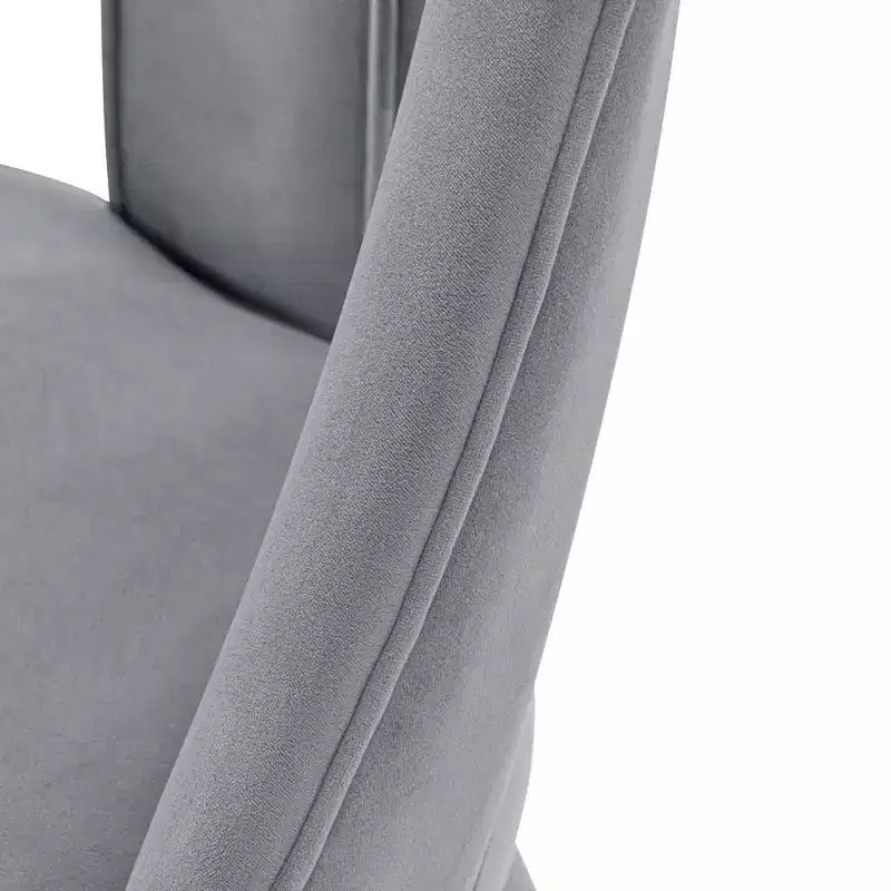 Neda Modern Velvet Upholstered Dining Chair - Manhattan Comfort